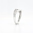 14k witgouden ring met Zirkonia