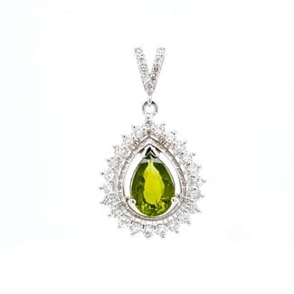 ROS  Jewel Design 18k witgouden hanger
