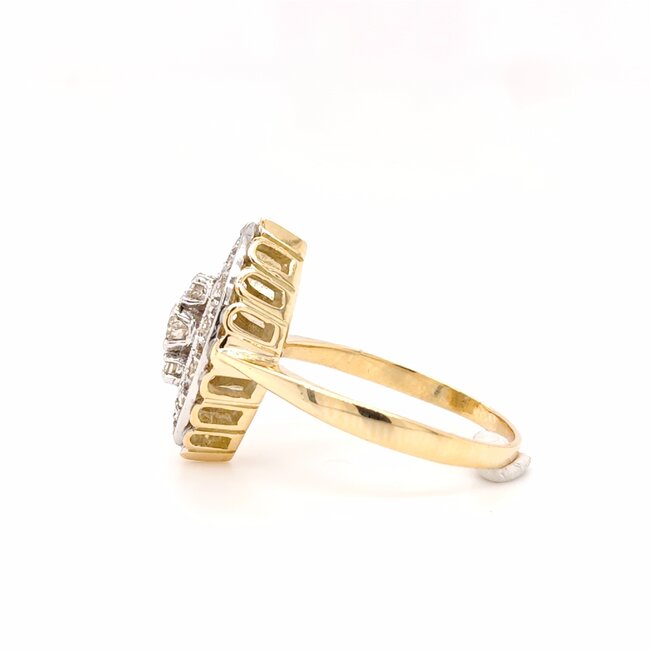 Occ  bico ring 0.31ctbrilj 3.35gram mt 17