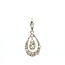 Occ 14k/zilver Roosdiamant 13x 1.7gr