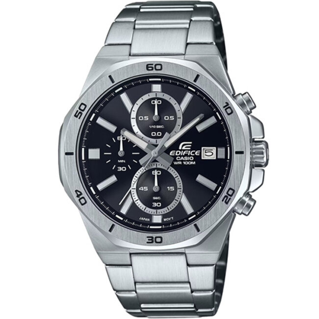 casio Edifice. Stalen band. EFV-640D-1AV