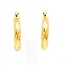 14k gouden oorringen