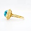 18k gouden ring met Turkoois