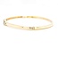 14k gouden armband met 3 Saffieren en 4 Briljanten