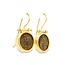 18k gouden oorhangers met Brons