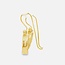 18k gouden oorhangers met Brons