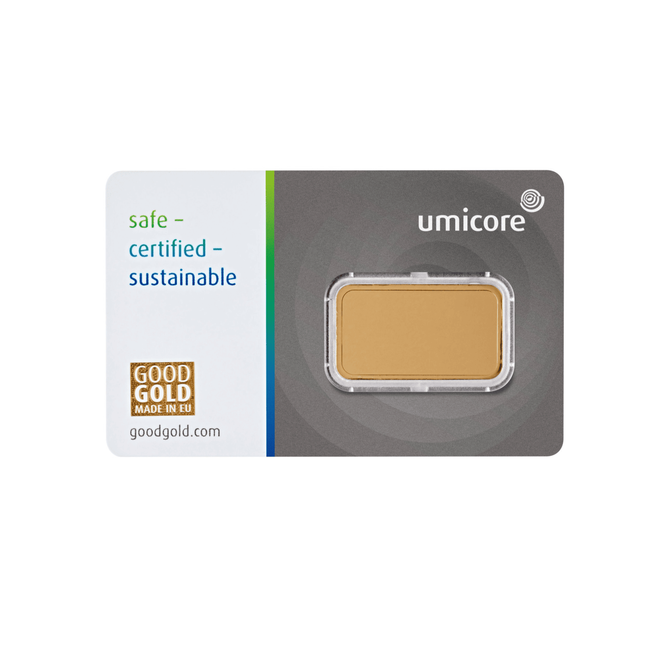 umicore Umicore 10 grams gold bar 99.99%