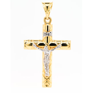 Occ 14k bico hanger Kruis 2.6gram met afbeelding