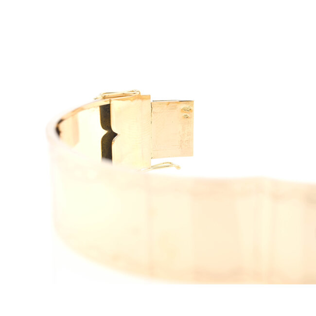 Occ 14k/zilver armb OldCutDia 52.9g 6.5cm