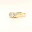 Occ 14k ring 0.24ct briljant 3.4gram mt 17.5