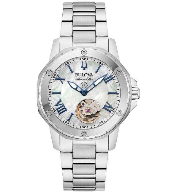 Bulova Marine Star Series A Dameshorloge Automatic. 96L326