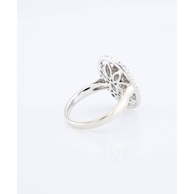 Occ 14k witgd ring 1.74ctbrilj 5.9g mt16.75