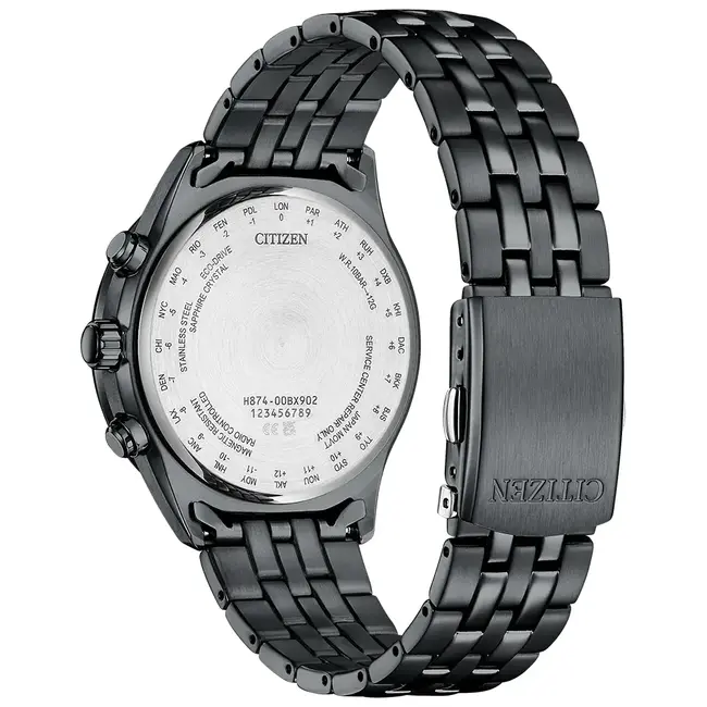 CITIZEN  BY1035-56L Radio Controlled Moon Phase horloge