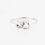 Occ. 14K. WG Ring Brilljant. 1,8Gr. Mt 19