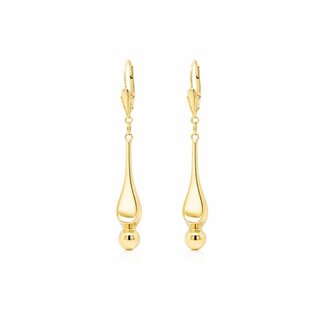 Occ 14K. Oorhangers. 2Gram