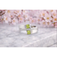 Occ. 18K. WG RING PERIDOT,BRILLJ.7,6GR.MT17,5