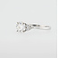 14K WG Ring 1.08ct. Maat 18. 2,3G