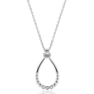 ZINZI Zinzi Collier Ovale open hanger Zirk. ZIC2839