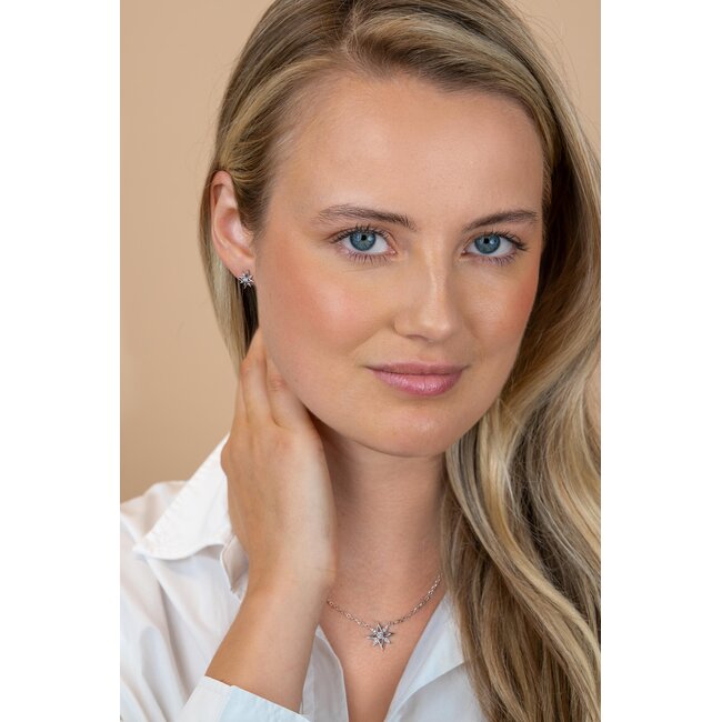 ZINZI Zinzi Collier met ster en Zirk. ZIC2838