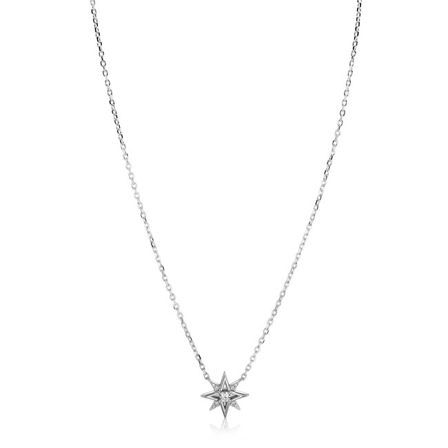ZINZI Zinzi Collier met ster en Zirk. ZIC2838