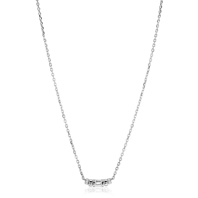 ZINZI Zinzi Collier fantasie baquette Zirconias. ZIC2812