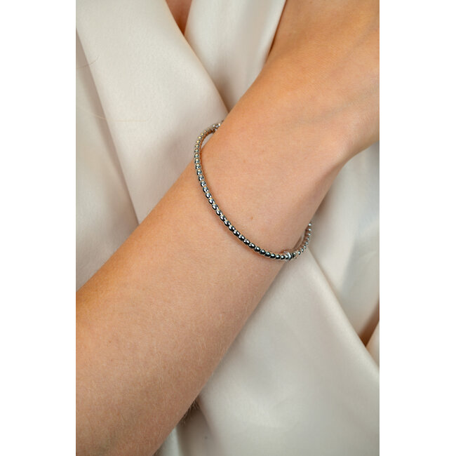 ZINZI Zinzi Bangle armband bolletjes. 3MM. ZIA2755