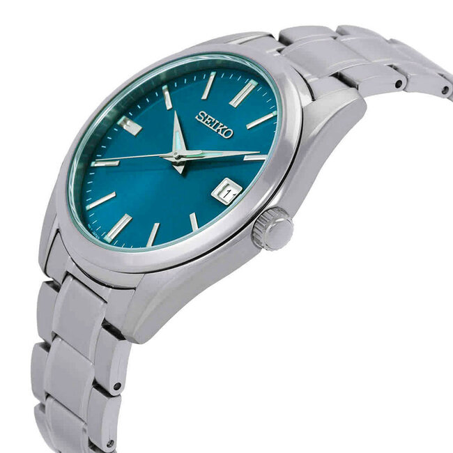 Seiko Bracelet SUR525P1 Petrolblauw