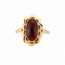 Vintage. 14K. Ring met Granaat. 3,9Gr. Mt19