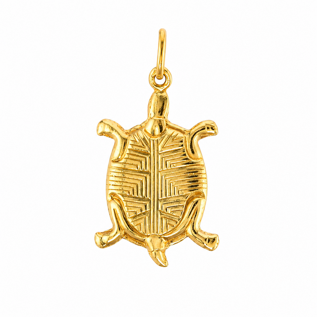 Vintage 14K Hanger Schildpad. 2Gr.