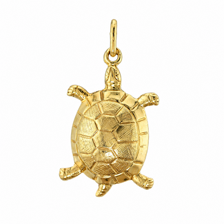 Vintage 14K Hanger Schildpad. 2Gr.