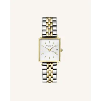 Rosefield The Mini Boxy White Sunray. QMWSSG-Q023