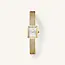 Rosefield Rosefield Mini Octagon White Dial Mesh Band. MWGMG-M01