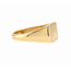 Vintage 14K.  GG Zegelring. 4,1 Gram. Mt 21