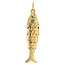 Vintage 14K Vishanger met Jade 4.6 Gram