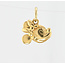 Vintage 18Krt. Gouden Disney Collection Mickey Mouse Hanger 2.1 Gram