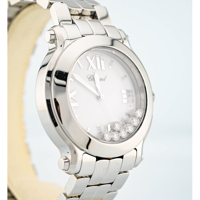 Chopard  Happy Sport 8475 Quartz Womens Watch Excellent A7025