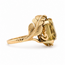Vintage Ring 14Krt. GG Citrien/Emerald Cut