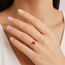 ROS  Jewel Design new 18k ring PinkDiam 0.5ct/18xBrilj 2.5gr Pink Love