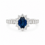 ROS  Jewel Design Nieuw 18 karaat wit goud ring 4.2 gram