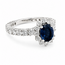 ROS  Jewel Design Nieuw 18 karaat wit goud ring 4.2 gram