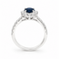 ROS  Jewel Design Nieuw 18 karaat wit goud ring 4.2 gram