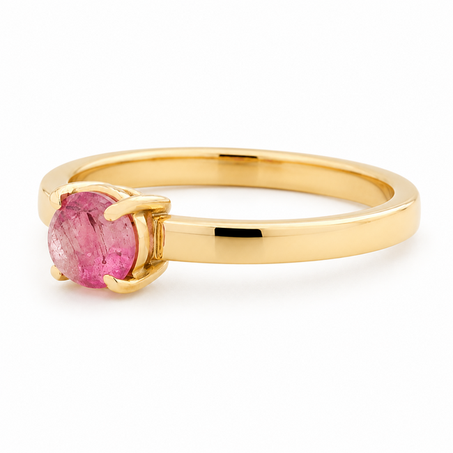 CANDY COLLECTION 14 KARAAT GEEL GOUDEN RING
