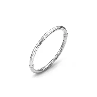 GIOVANNI RASPINI silver armband Rock mini bangle