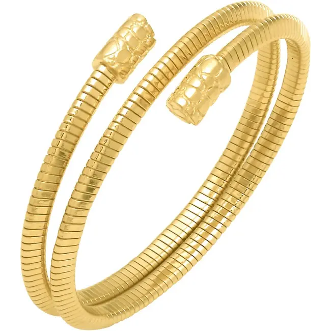 GIOVANNI RASPINI  zilveren armband Tubogas small double