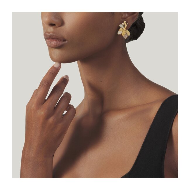 GIOVANNI RASPINI  De  Skin Mother-of-Pearl oorbellen
