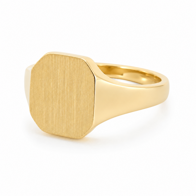 ROS  Jewel Design 14k zegelring