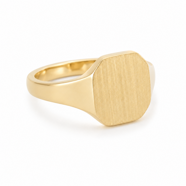 ROS  Jewel Design 14k zegelring