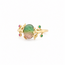 ROS  Jewel Design 14k ring bicotourmalijn rob/sma de Natures Suprice 3.2gr 18.5