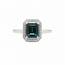 ROS  Jewel Design 18k witgouden ring gezet met Tourmalijn en Briljanten
