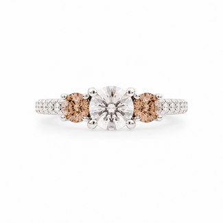 ROS  Jewel Design Champagne Éclat Ring
